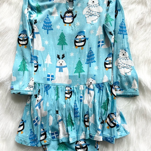 Bums and Roses Ruffle Dress - Picture 2 of 3